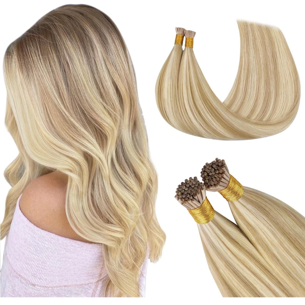 Goo Goo Luxury Blonde Micro Link Hair Extensions. 18 & 20 In. 2 boxes